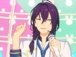 He has short, spiky bright red hair that is brushed back from the front, with one. 3 Enstars Music Screenshots Watabikis Twitter In 2021 Ensemble Stars Anime Icons Anime