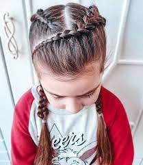 Roza Pe Instagram Pricheskiizkos Francuzskie Kosichki Kids Hairstyles Hair Styles Baby Girl Hairstyles