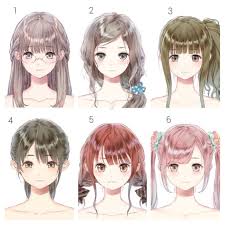 Having a cute hairstyle for medium length hair is awesome. Female Bangs Female Long Hair Anime Hairstyles Novocom Top