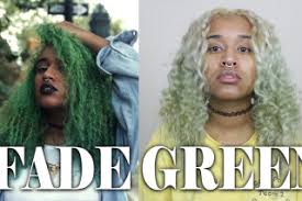 Bleaching hair involves using chemicals to strip the hair of its melanin, so that it appears lighter in colour. How To Fade Green Hair Dye Or Other Semi Permanent Hair Dye Colors Offbeat Look