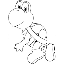 Coloriage voiture mario kart à imprimer. Dessin Voiture Mario Kart