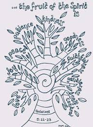 Fruit Of The Spirit Reflective Colouring Page Printable Bible Art Journaling Fruit Of The Spirit Bible Crafts