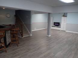 Laminate flooring is water resistant, to a point. Gray Laminate Flooring Basement Laminate Flooring