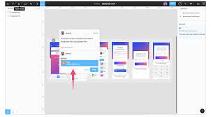 Navigating the menu to view your website design clicking on the link will display your design. The Power Of Figma As A Design Tool Toptal