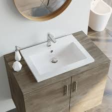 Your kitchen sink should be a reflection of your personal style and also meet your everyday needs. Vidaxl Granite Basin White Above Counter Bathroom Cloakroom Wash Sink Bowl On Onbuy