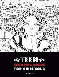 Free, printable coloring pages for adults that are not only fun but extremely relaxing. Teen Coloring Books For Girls Vol 2 Detailed Drawings For Older Girls Teenagers Fun Creative Arts Craft Teen Activity Zendoodle Relaxing Doodle Design Colouring Pages Mindfulness Relaxation Stress Relief