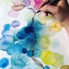 Pen and ink drawing with watercolor wash. 200 ç¹ªç•« Ideas In 2021