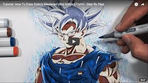 How to draw goku in a few easy steps easy drawing guides. Drawing Tutorial How To Draw Goku S Mastered Ultra Instinct Form Artist Connect
