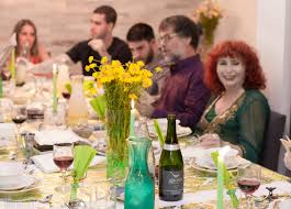 Traditionally, jews go all out when setting the table for the passover seder. Setting The Seder Table Jewish Exponent