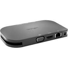 A great way to add more functionality to through a single usb c connection from your laptop. Kensington Sd1600p Usb 3 1 Gen 1 Type C Mobile 4k Dock K33968ww