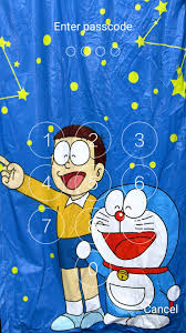 A wallpaper or background (also known as a desktop wallpaper, desktop background, desktop picture or desktop image on computers) is a digital image (photo, drawing etc.) used as a decorative background of a graphical user interface on the screen of a computer, mobile communications device or other electronic device. Lock Screen Iphone Doraemon Hd Wallpaper Doraemon