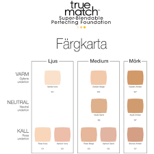 L Oreal True Match Powder Color Chart Www