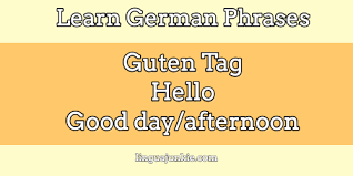 Once i learned these words for hello and goodbye in german, i kind of stuck with 'em. 16 Awesome Ways To Say Hello In German German Greetings