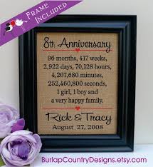 The good news is that you can use this guide again. 8th Anniversary 8th Wedding Anniversary By Burlapcountrydesigns 35th Wedding Anniversary Gift 8th Wedding Anniversary 35th Wedding Anniversary
