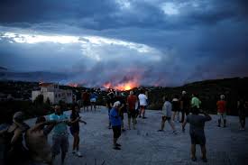 L'incendie sur l'île d'eubée contenu. Des Incendies Meurtriers Font Au Moins 50 Morts En Grece Video Rt En Francais