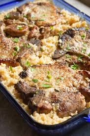 Bake for 20 to 25 minutes. Baked Pork Chops And Rice Coco And Ash