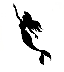 Little Mermaid Outline Svg Novocom Top