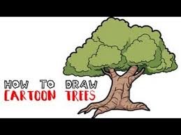 Easy Cartoon Drawing How To Draw A Cartoon Tree Youtube Whether just a feature in the background or as the focal point of your picture, you will enjoy drawing this cartoon tree.