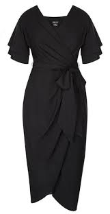 How To Hide Your Belly With Fabulous Clothes Hide That Tummy Dress To Hide Belly Knit Wrap Dress Dresses To Hide Tummy