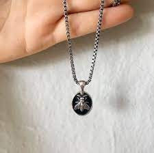 Bee Jewelry Mens Jewelry Mens Pendant Bee Jewelry