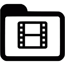 Riesige auswahl an cds, vinyl und mp3s. Black Movies Icon Free Black Folder Icons