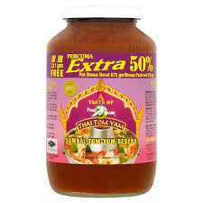 Cara paling cepat dan berkesan utk mendapatkan tomyam ala thai terrlazat di rumah! Peace Brand Thai Tom Yam Instant Sour Shrimp Paste 454g Free 221g Tesco Groceries