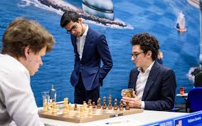 He had no way of stopping the pawn and no way to mate him before it got there, so he resigned. Tata Steel Masters 2020 Rich Man Poor Man