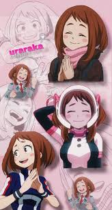Ðð§ðð§ðð ð Ððððð ð¤ In 2020 Anime My Hero Wallpaper Anime, my hero academia, ochaco uraraka, hair, one person, women. pinterest
