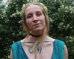 My dark faerie costume for renaissance Crown made by me 😊 I dip dyes my  wedding dress