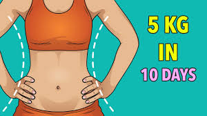 How to gain 2 kg weight in 3 days. Lose 5 Kg In 10 Days Weight Loss Workout At Home Youtube