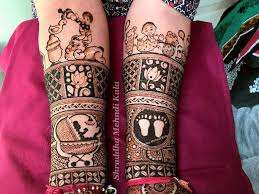 Pin By Beenish Niaz On Baby Shower Mehndi Baby Mehndi Design Modern Mehndi Designs Engagement Mehndi Designs