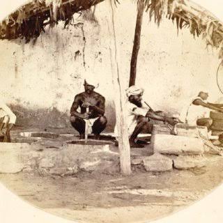Narayen, S. (1870). Dyers at work-Western India. Retrieved from... | Download Scientific Diagram