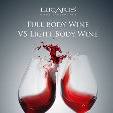 What Is The Difference Between Full Bodied And Light Bodied Wine Lucaris Crystal