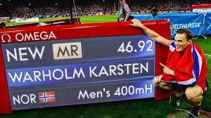 Karsten warholm 46.87 stockholm diamond league 2020. Monica Logopeden Twitter