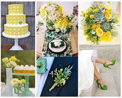 Decoracion De Boda En Verde Y Amarillo Table Decorations Wedding Decor