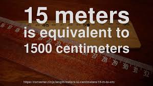 Thus, when you are asking to convert 231 m to cm, you are asking to convert 231 meters to centimeters. 15 M To Cm How Long Is 15 Meters In Centimeters Convert