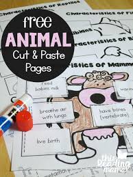 The major groups of invertebrates (flat worms, round worms, segmented worms, mollusks, sea stars and arthropods). Animal Classification Cut Paste Pages For Vertebrates This Reading Mama