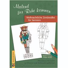 Start weitere themen gedankenvolles advent. Malend Zur Ruhe Komen Weihnachtliche Zendoodles Fur Senioren Wgp Shop