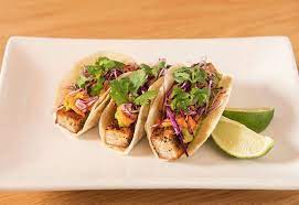 We had empanada.appetizer, fish tacos and duck. Grilled Fish Mini Tacos Picture Of Umami Burger Los Angeles Tripadvisor