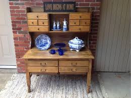 antique possum belly kitchen cabinet