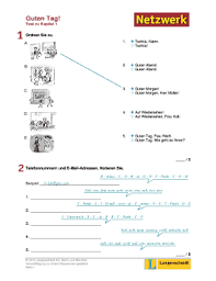 4 grillen 4a einen tag mit freunden als geschenk für soﬁ as geburtstag 4b am 16.07. Netzwerk A1 Kapiteltest 1 Fill Online Printable Fillable Blank Pdffiller