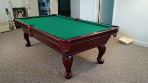 Connelly Durango Pool Table Shown In Spice Finish On Maple With Queen Anne Style Legs And Co Ordinating Pockets T Connelly Pool Table Pool Table Leg Pictures