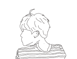 Jimin Art Print By Kgeorgiou X Small Outline Art Line Art Drawings Japanese Drawings