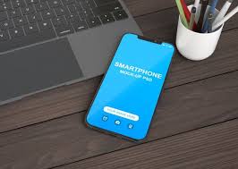 Smartphone Mockup In 2020 Mockup Smartphone Mockup Downloads