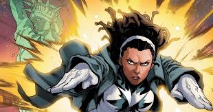 The monica rambeau who had the ability to turn into anything from the electromagnetic spectrum was a really awesome character. Captain Marvel Monica Rambeau Rumors Spread As Production Moves To New Orleans