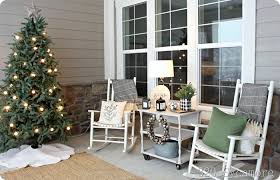 Surfing photograph black and white matted green wall decor home interior picture. Black White Green Christmas Outdoor Porch Decorating Ideas 320 Sycamore