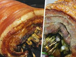 Filipino Pork Barbecue Recipe With A Ginger Ale Banana Catsup Marinade Recipe Recipes Lechon Pork