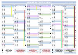 Calendrier Scolaire Vierge 2019 2020 Calendrier Scolaire Calendrier Scolaire 2019 Calendrier Vierge