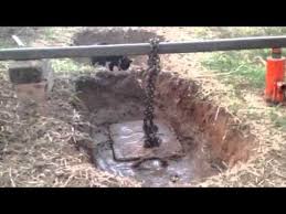 Barkman concrete began producing septic tanks in 1952, and over the years, we have continued to serve our customers' needs with reliable precast concrete tanks made through the raw sewage must be hauled elsewhere for disposal. How To Remove Concrete Septic Tank Lid Youtube