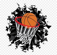 (sports, uncountable) a sport in which two opposing teams of five players strive to put a ball through a hoop. Basquetebol Png Transparent Png Vhv